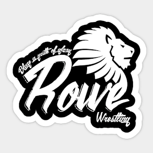 Rowe Wrestling Sticker